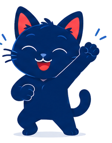 Billi celebrating